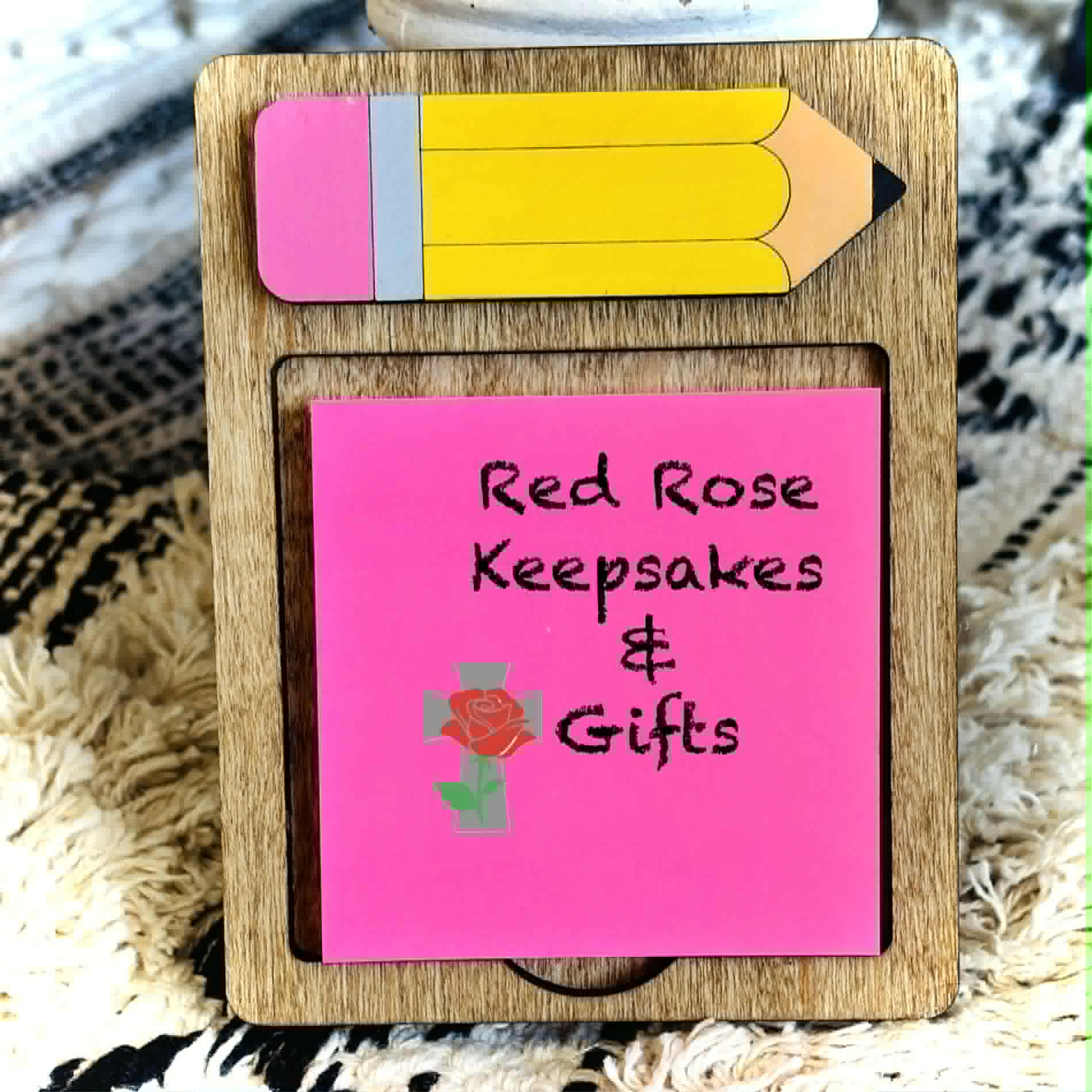 Pencil Post It Holder