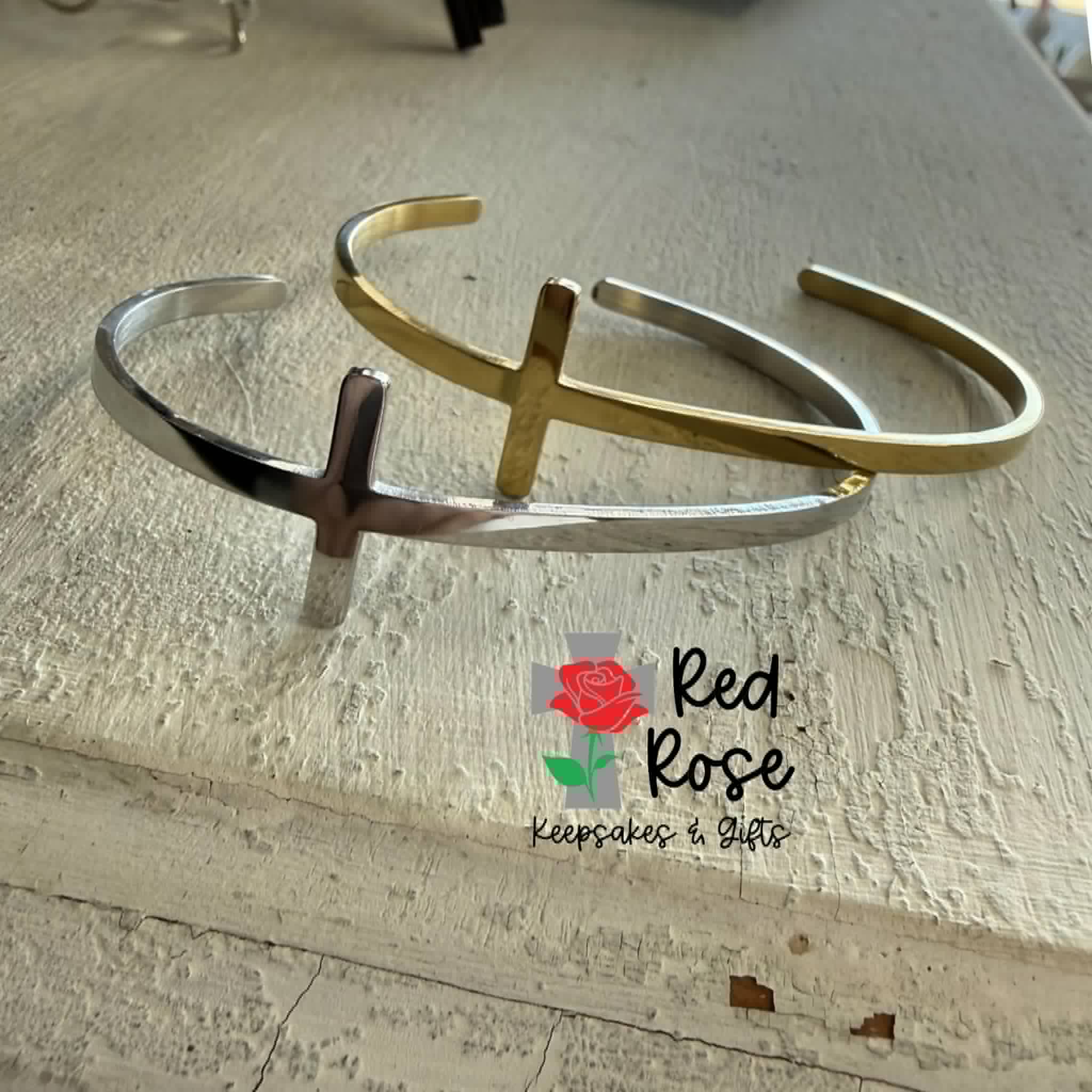 Cross Bracelet Stainless Steel