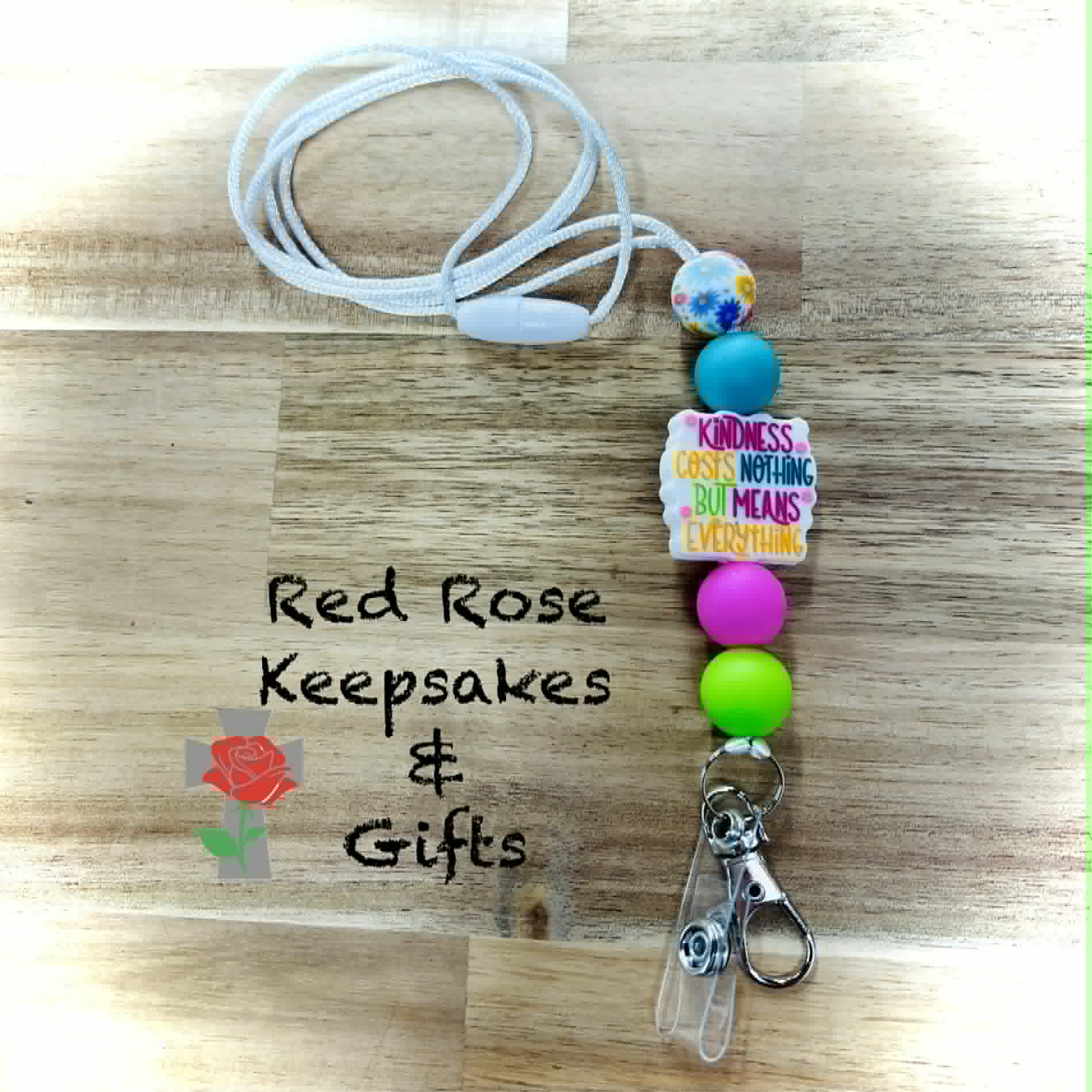 Breakaway Lanyard Kindness