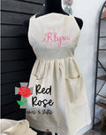 Custom Adult Apron with Monogram