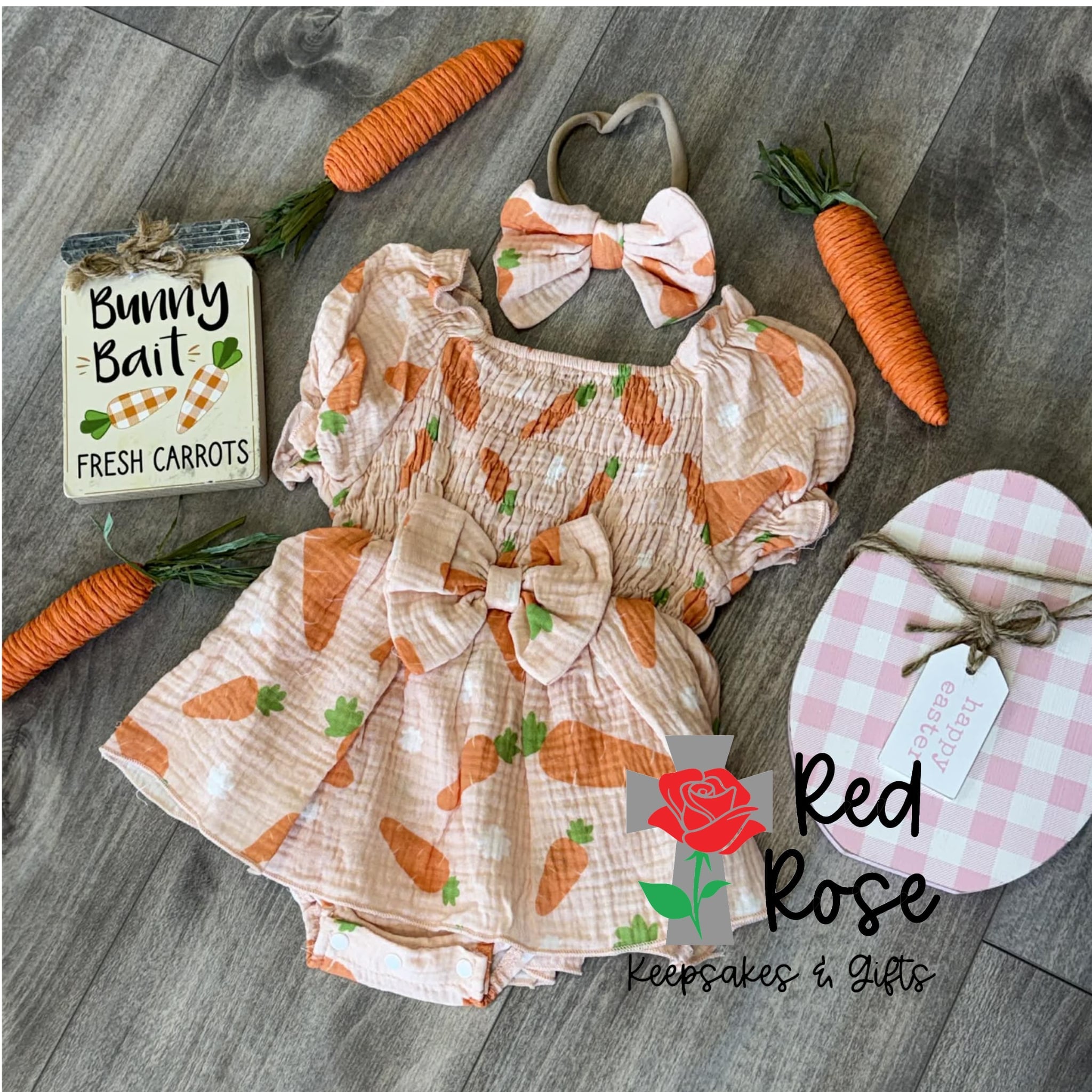 Girl Easter Outfit With Bow