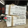Be Happy Book Block