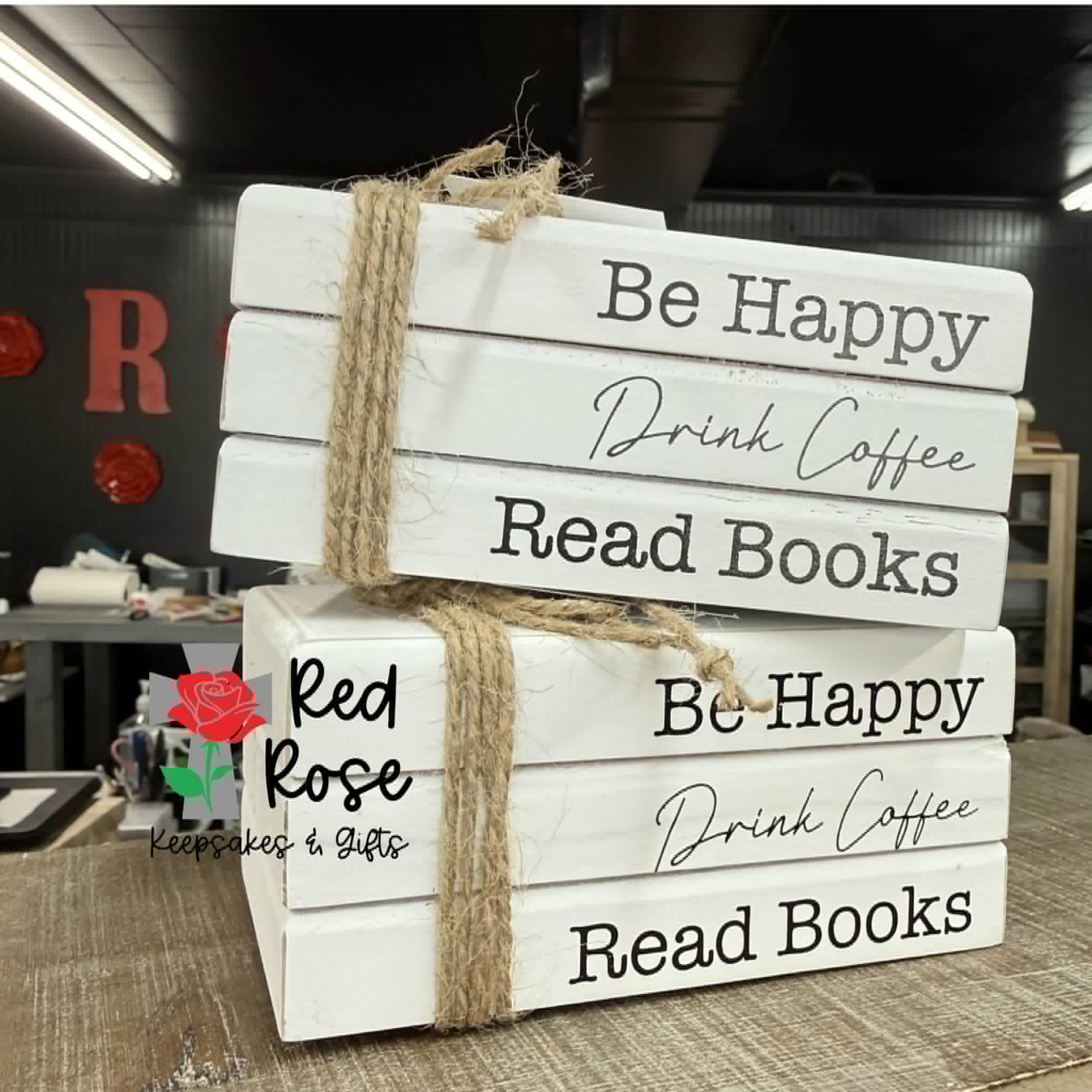 Be Happy Book Block